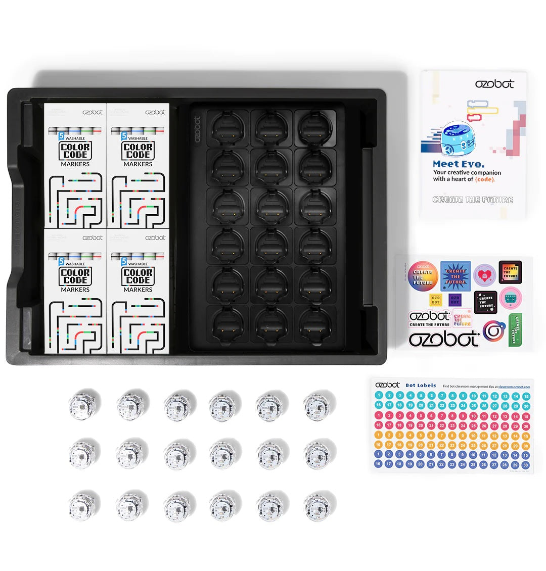 Ozobot Evo Classroom Kit 18 Pack – Edtechs