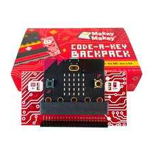 Load image into Gallery viewer, Makey Makey Code-a-Key Backpack