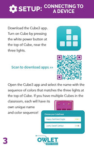 Owlet Math Tools - Cube Teacher Guide