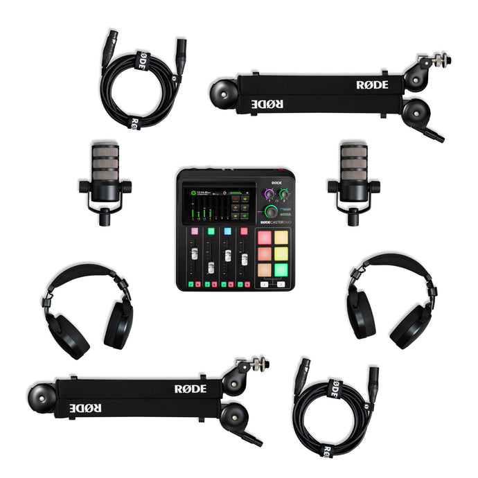 Rode Two-Person Podcasting Bundle (2 users)