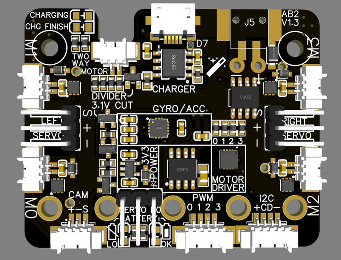 WonderKit - Black - Circuit Board (Air:bit 2)