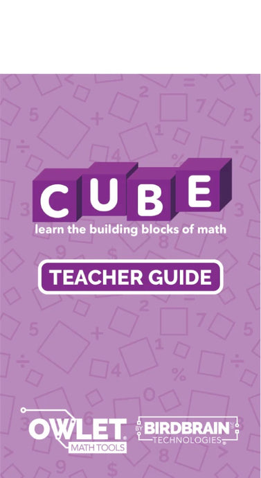 Owlet Math Tools - Cube Teacher Guide