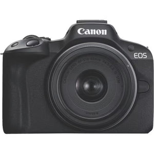 Canon EOS R50 Mirrorless Camera with RFS 18-45mm Lens Kit