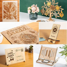 Load image into Gallery viewer, Basswood Plywood Sheets for Laser Cutting (5 Pack)