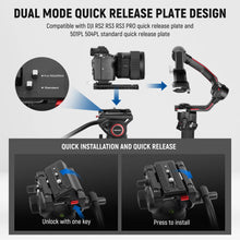 Load image into Gallery viewer, NEEWER TP74 74&quot; 187cm Pro Video Tripod with Fluid Head