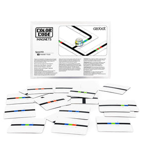 Ozobot Colour Code Magnets - Speed Kit 18 Tiles