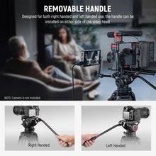 Load image into Gallery viewer, NEEWER TP74 74&quot; 187cm Pro Video Tripod with Fluid Head