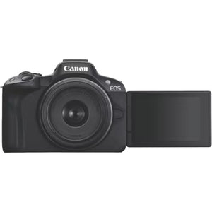 Canon EOS R50 Mirrorless Camera with RFS 18-45mm Lens Kit