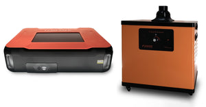Emblaser Pro - Laser Cutter and Engraver with Fume Extractor
