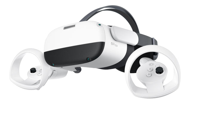 Pico Neo3 6DoF Pro Enterprise Grade All-In-One VR Headset, 6GB RAM, 128GB Storage, Powered by Qualcomm XR2, (Soft Strap with no display port)