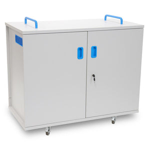 LapCabby Lyte 16 Vertical - 16 Device Mobile Charging Cabinet for VR Headsets - USB-C - Horizontal