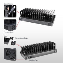 Load image into Gallery viewer, Shintaro 16-Port USB-C PD3.0 1000W GaN Charging Dock for Smartphone, Tablet, &amp; Notebook Devices &amp; Smart Power Management via InnovateCharger App