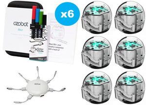 Ozobot Bit+ Mini Classroom Kit - 6 Pack
