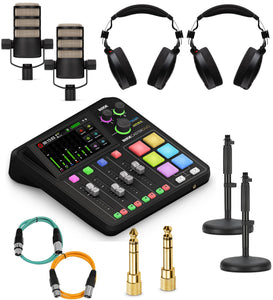 Premium Rode PodCaster Duo Starter Kit (2 users)