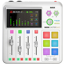 Load image into Gallery viewer, White Rode RODECaster Duo