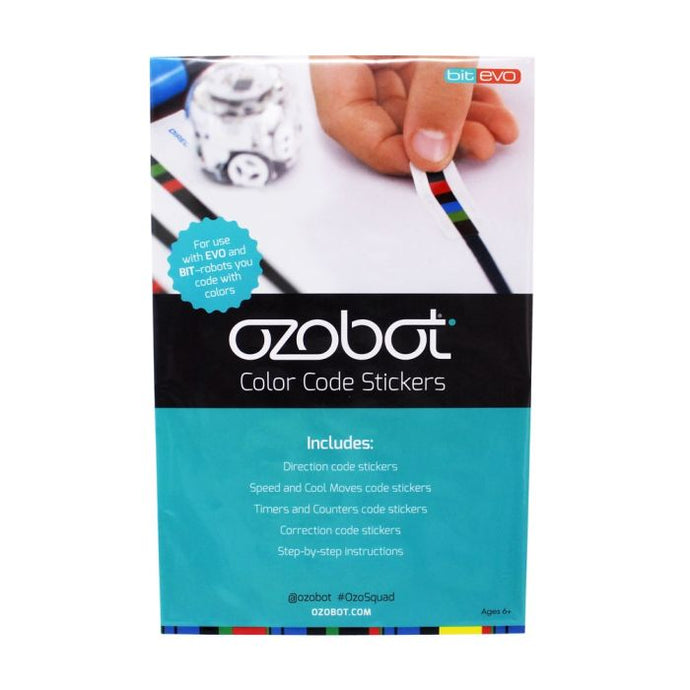 Ozobot Colour Code Sticker Pack