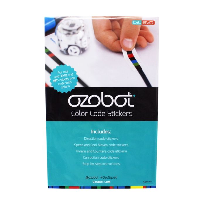 Ozobot Colour Code Sticker Pack