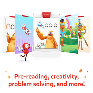 Osmo Little Genius Starter Kit for iPad for Ages 3-5 (Osmo Base included)