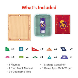 Osmo Maths Wizard and the Fantastic Food Truck Co. Game for Ages 6-8