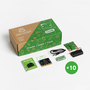 BBC micro:bit v2 Club Kit - 10 Pack of Go Bundle