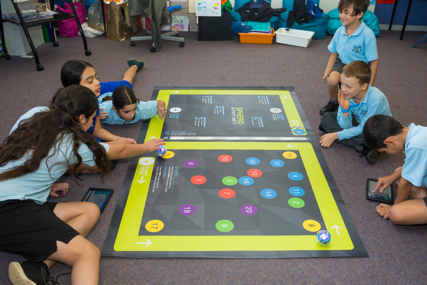 Classroom21 Sphero Activity Mat #1 - Main Image