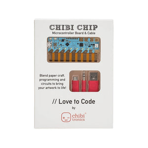 Chibitronics "Love To Code" - Chibi Chip Microcontroller