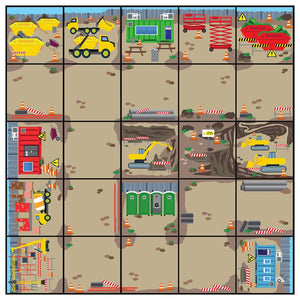 Construction Site Mat for Bee-Bot and Blue-Bot