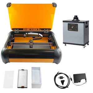 Emblaser 2 Complete Set with 10w laser - Air-Assist + Filtration Unit + Spare Filter