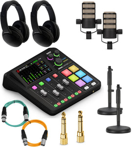 Rode PodCaster Duo Starter Kit (2 users)