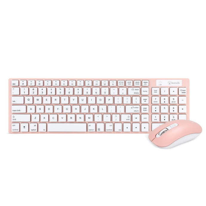 Bonelk KM-322 Slim Wireless Keyboard and Mouse Combo