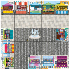 Marketplace Mat for Bee-Bot and Blue-Bot
