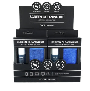 NVS Screen Cleaning Kit (30 ml) 6-Pack Counter Display