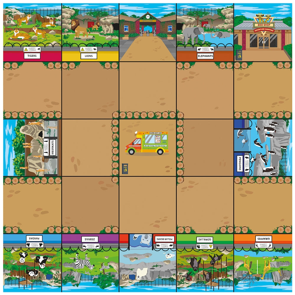 Zoo Mat for Bee-Bot and Blue-Bot