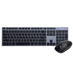 Bonelk KM-517A Full Size Aluminium Bluetooth Keyboard and Mouse Combo
